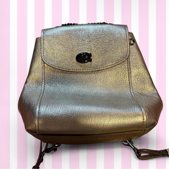 Metallic Coach Backpack - Picture 2 of 5